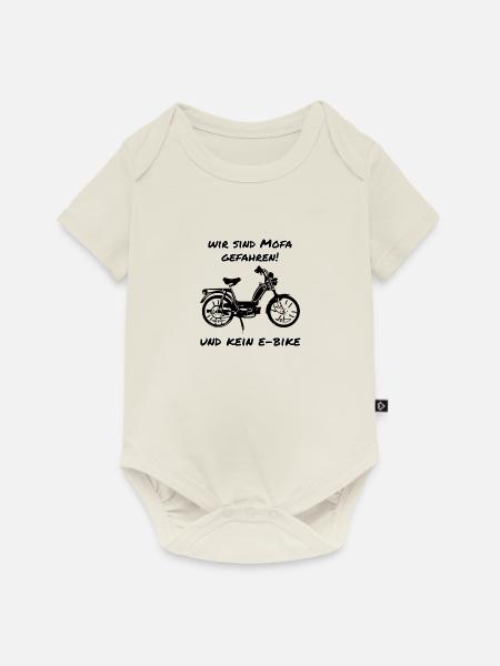 Mofa - Baby Premium Kurzarmbody - Naturweiß