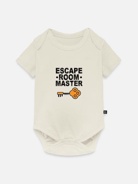 Escape Room Master - Baby Premium Kurzarmbody - Naturweiß