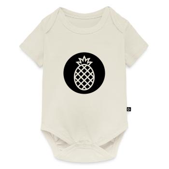ananas - Body à manches courtes Premium Bébé - blanc cassé - Devant