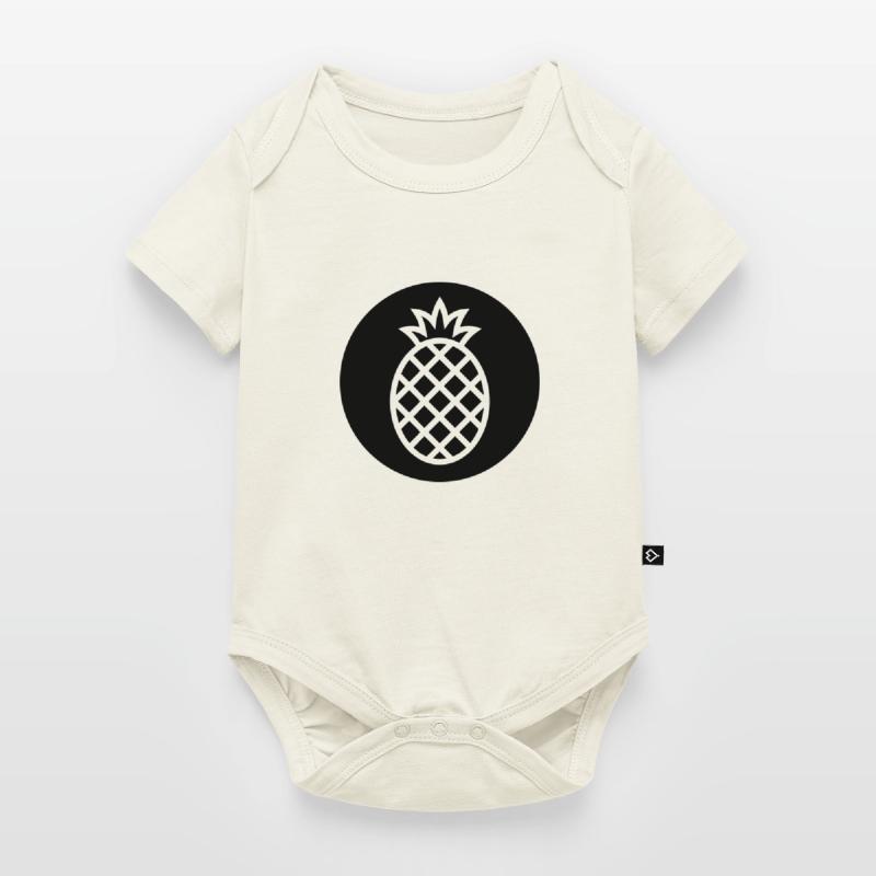 pineapple Baby Premium short-sleeve bodysuit