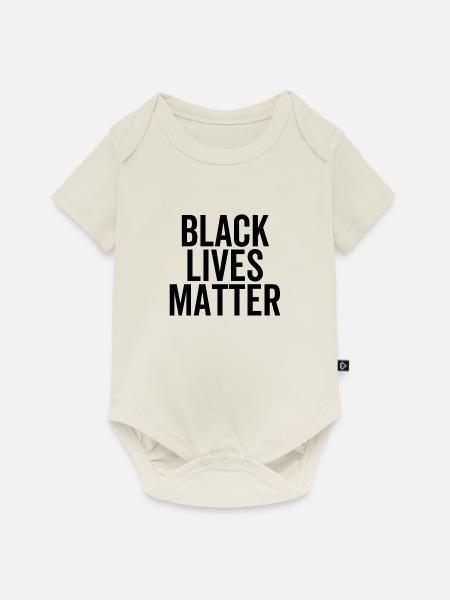 Black Lives Matter - Baby Premium Kurzarmbody - Naturweiß