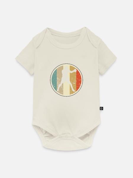 Boxer Boxen Boxsport - Baby Premium Kurzarmbody - Naturweiß