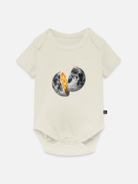 it's what's inside that counts - Baby Premium Kurzarmbody - Naturweiß