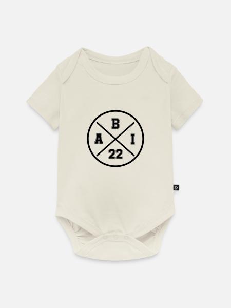Abi 22 - Baby Premium Kurzarmbody - Naturweiß