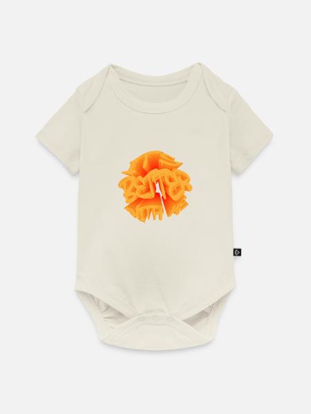 Bei mir ist es besser - Baby Premium Kurzarmbody - Naturweiß