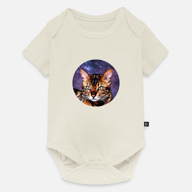 Bengale 2 - Body à manches courtes Premium Bébé - blanc cassé
