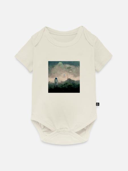 Lonely Voyager 019 - Baby Premium Kurzarmbody - Naturweiß