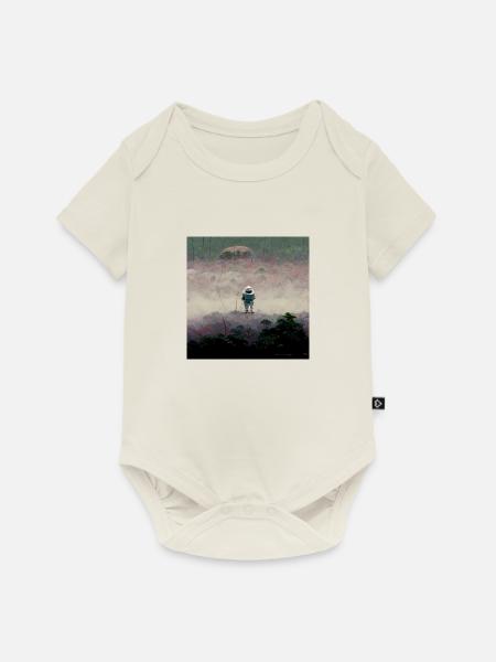 Lonely Voyager 044 - Baby Premium Kurzarmbody - Naturweiß