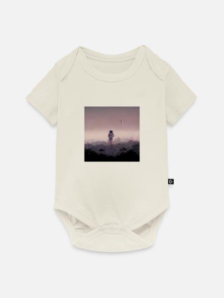 Lonely Voyager 078 - Baby Premium Kurzarmbody - Naturweiß
