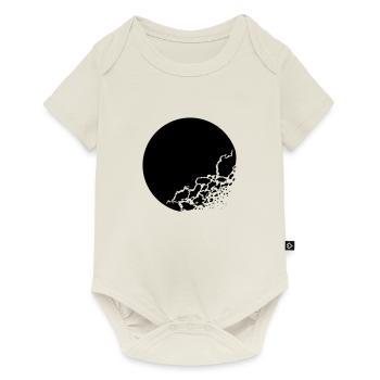 Moon - Baby Premium Kurzarmbody - Naturweiß - Vorne