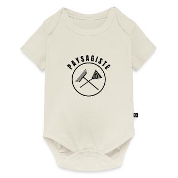 Collection Paysagiste - Profession - Body à manches courtes Premium Bébé - blanc cassé - Devant