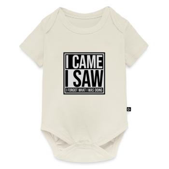 I came saw forget - Baby Premium short-sleeve bodysuit - off white - Front