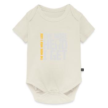 J’ai plus de tête - Body à manches courtes Premium Bébé - blanc cassé - Devant