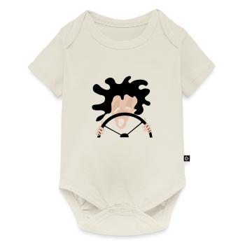driver - Baby Premium short-sleeve bodysuit - off white - Front