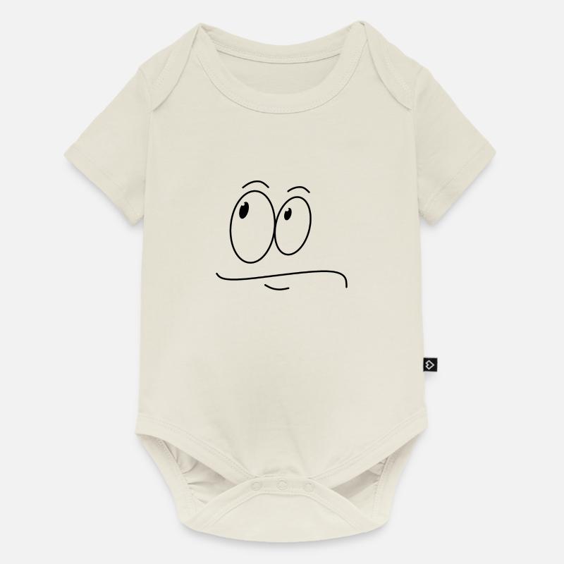 Penseur - Body à manches courtes Premium Bébé - blanc cassé