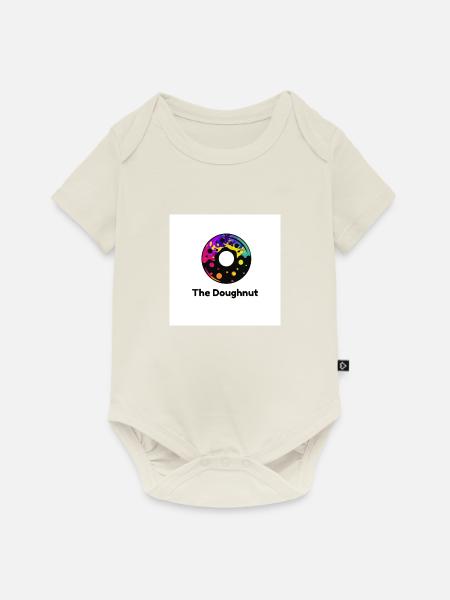 The Doughnut - Baby Premium Kurzarmbody - Naturweiß