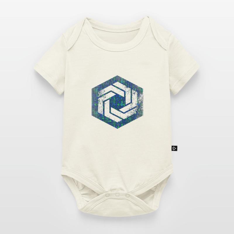 Hexagon-Programmierung Programmierer Codierung geometrisch Baby Premium Kurzarmbody