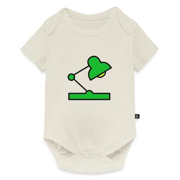 Desk lamp - Baby Premium short-sleeve bodysuit - off white - Front