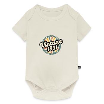 Limited edition vintage 1991 - Body à manches courtes Premium Bébé - blanc cassé - Devant