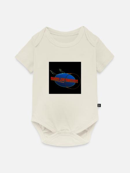 Danger lover - Baby Premium Kurzarmbody - Naturweiß