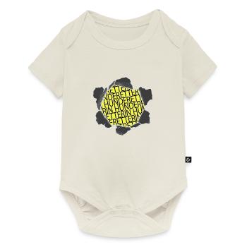 erde retten schwein tierliebhaber katze tiere - Baby Premium Kurzarmbody - Naturweiß - Vorne