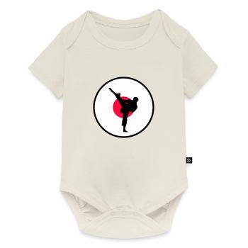 Karate Japan - Baby Premium short-sleeve bodysuit - off white - Front