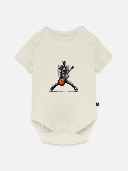 Inferno-Riffs - Baby Premium Kurzarmbody - Naturweiß