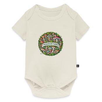 Mushroom Mama - Baby Premium short-sleeve bodysuit - off white - Front