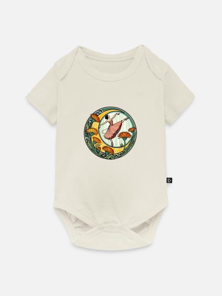 Ballerina - Baby Premium Kurzarmbody - Naturweiß