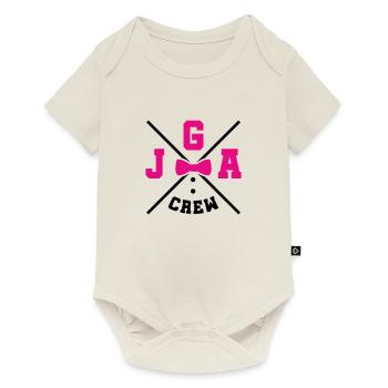 jga crew - Baby Premium Kurzarmbody - Naturweiß - Vorne
