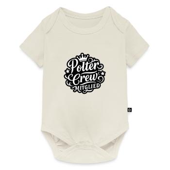 Polter Crew - Baby Premium Kurzarmbody - Naturweiß - Vorne