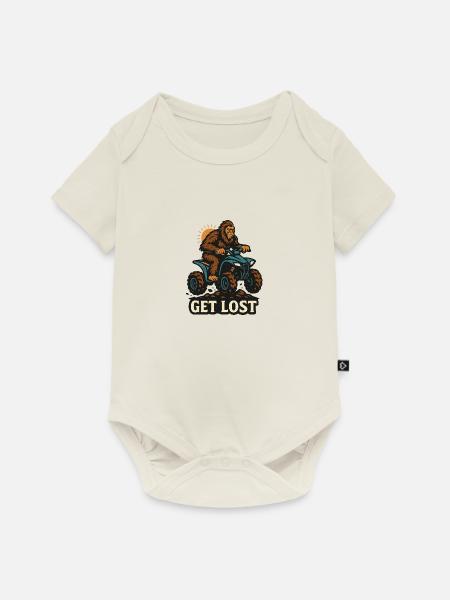 Hol dir Lost Sasquatch - Baby Premium Kurzarmbody - Naturweiß