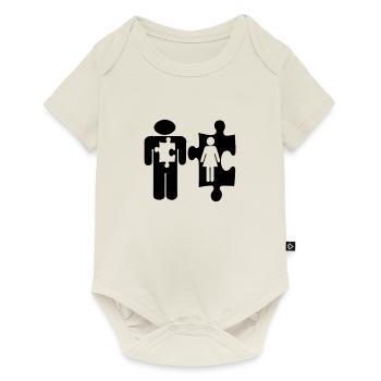 Miss. Right - Baby Premium Kurzarmbody - Naturweiß - Vorne