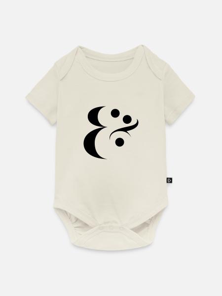 Ampersand - Baby Premium short-sleeve bodysuit - off white