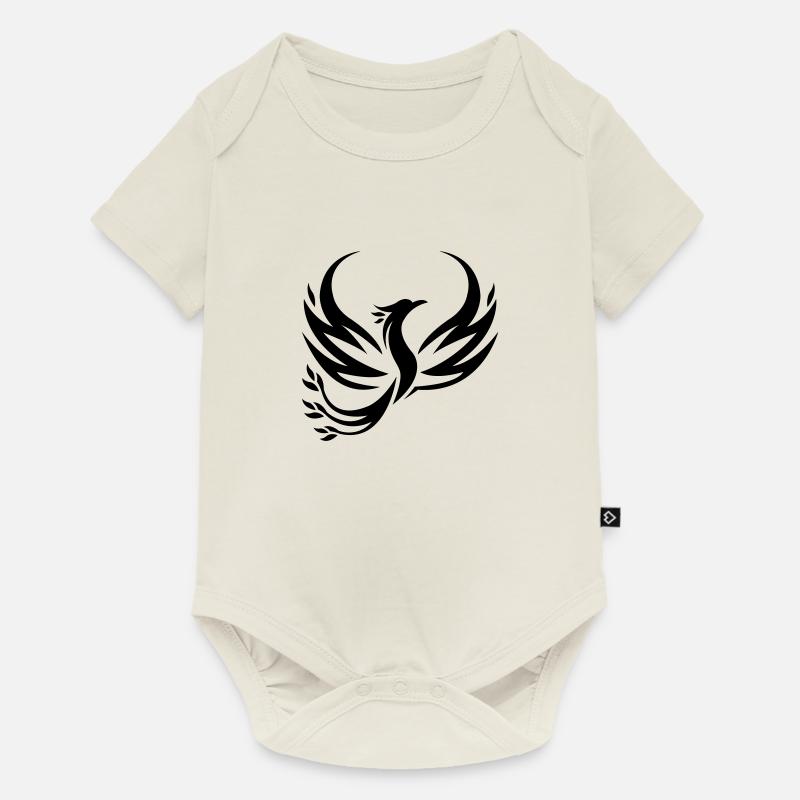Phoenix - Body à manches courtes Premium Bébé - blanc cassé
