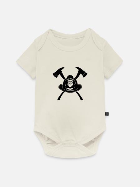 Fire Chief - Baby Premium Kurzarmbody - Naturweiß