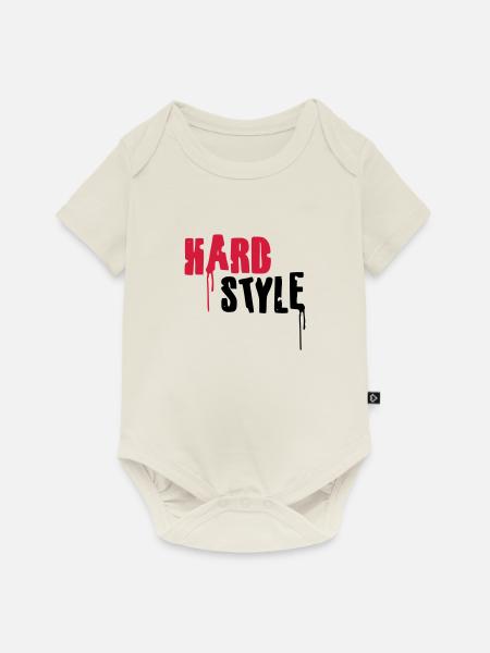 Hardstyle - Baby Premium Kurzarmbody - Naturweiß