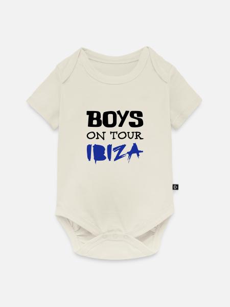Ibiza - Baby Premium Kurzarmbody - Naturweiß