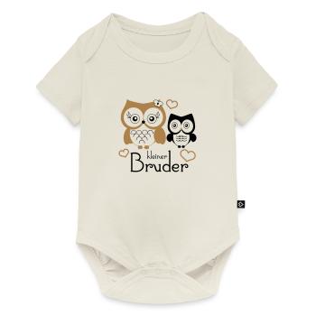 kleiner Bruder - Baby Premium short-sleeve bodysuit - off white - Front