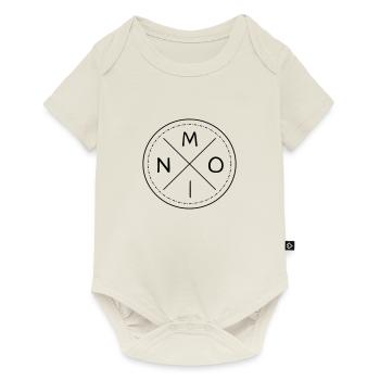 Bonjour - Body à manches courtes Premium Bébé - blanc cassé - Devant
