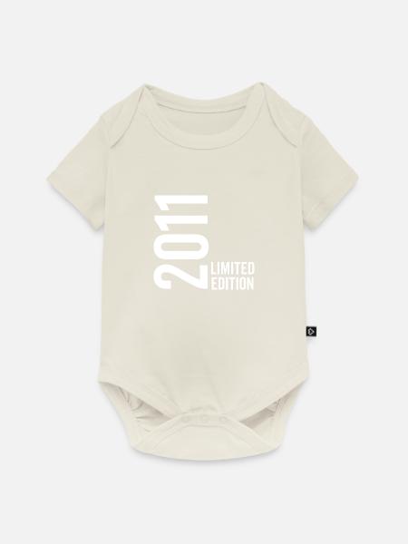 2011 Limited Edition - Baby Premium Kurzarmbody - Naturweiß