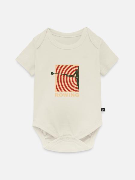 Rowing - Baby Premium Kurzarmbody - Naturweiß