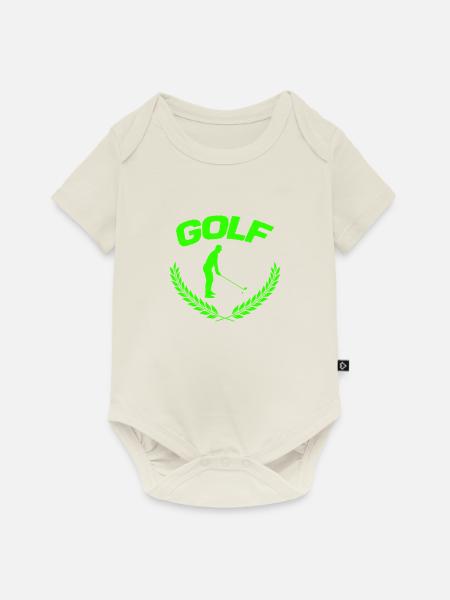 Golf game - Baby Premium Kurzarmbody - Naturweiß