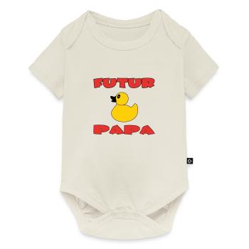 FUTURE DAD - Baby Premium short-sleeve bodysuit - off white - Front