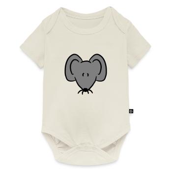 Mouse Mouse Cute Little Rat Rodent Friendly - Baby Premium short-sleeve bodysuit - off white - Front