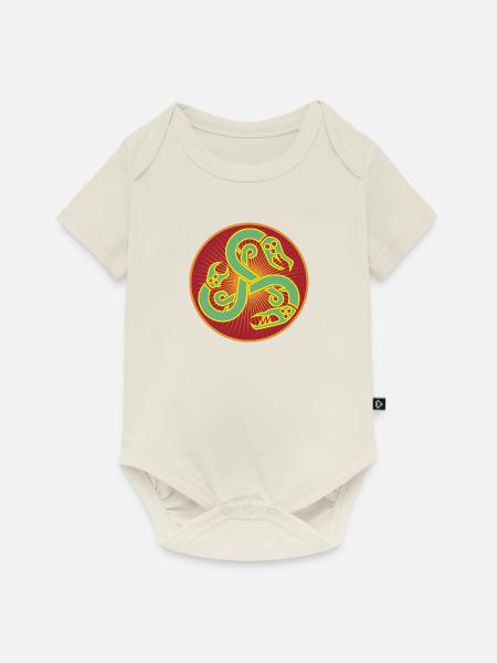 Die Schlangen 1 - Baby Premium Kurzarmbody - Naturweiß