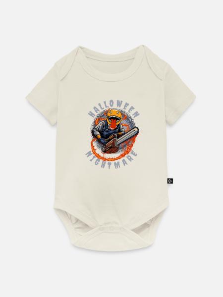 HALLOWEEN NIGHTMARE !! - Baby Premium Kurzarmbody - Naturweiß