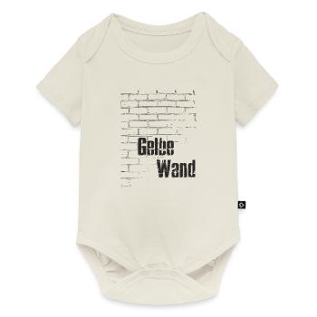 Cadeau de stade de football du mur jaune de Dortmund - Body à manches courtes Premium Bébé - blanc cassé - Devant