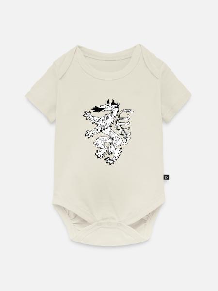 Steiermark - Baby Premium Kurzarmbody - Naturweiß