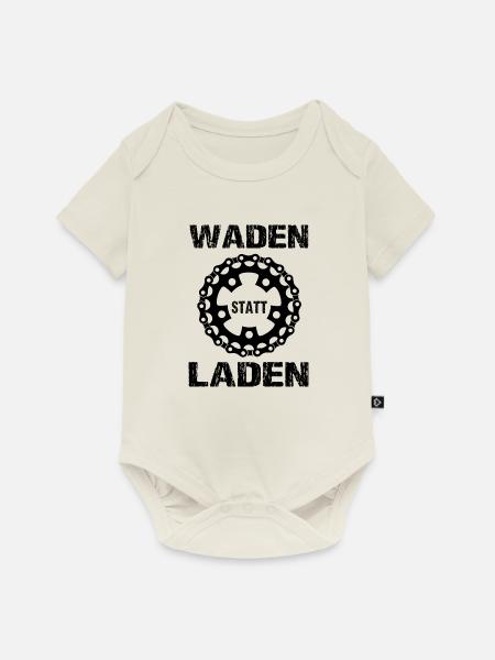 Fahrrad - Baby Premium Kurzarmbody - Naturweiß
